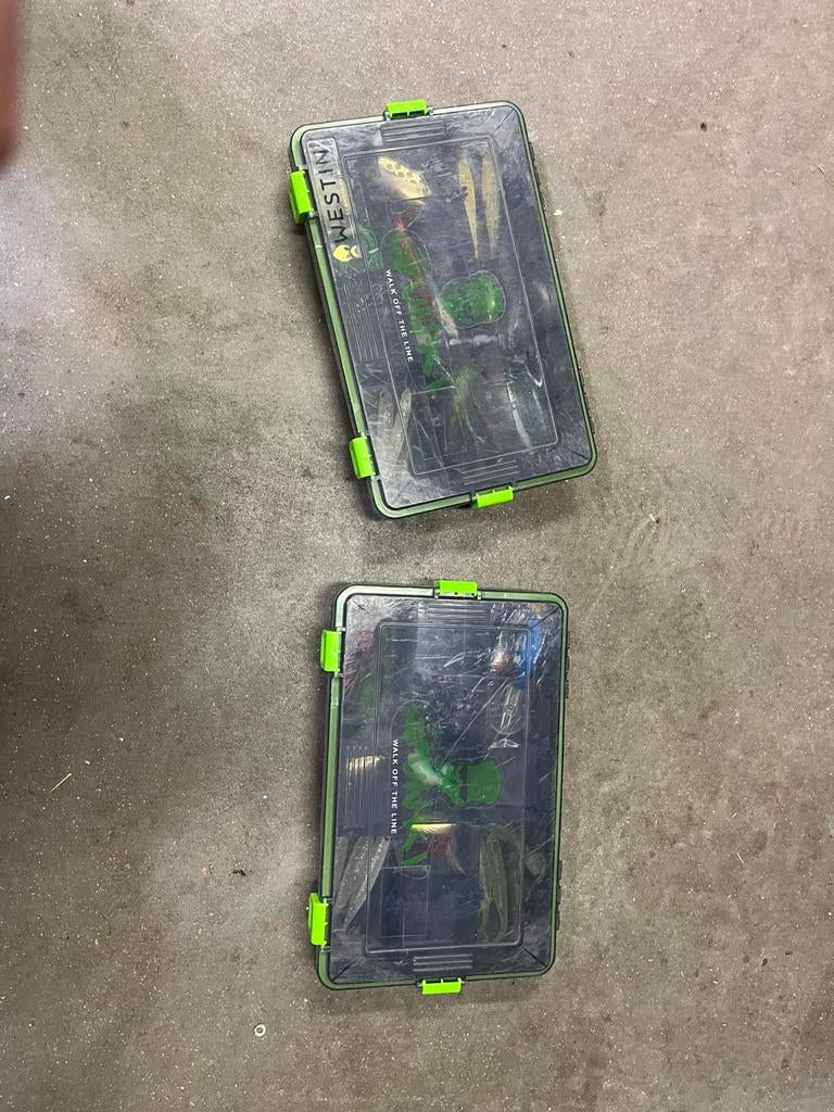 Gunk snoekdoos met aas, Watersport en Boten, Ophalen, Nieuw, Complete set