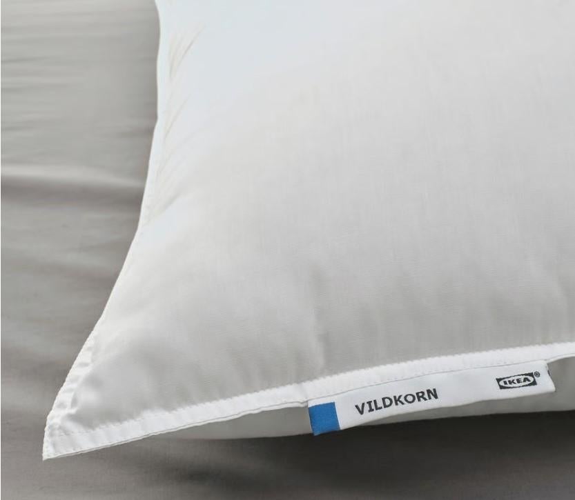 Hoofdkussens Ikea (Vildkorn), Ophalen, Eenpersoons, Wit, Nieuw