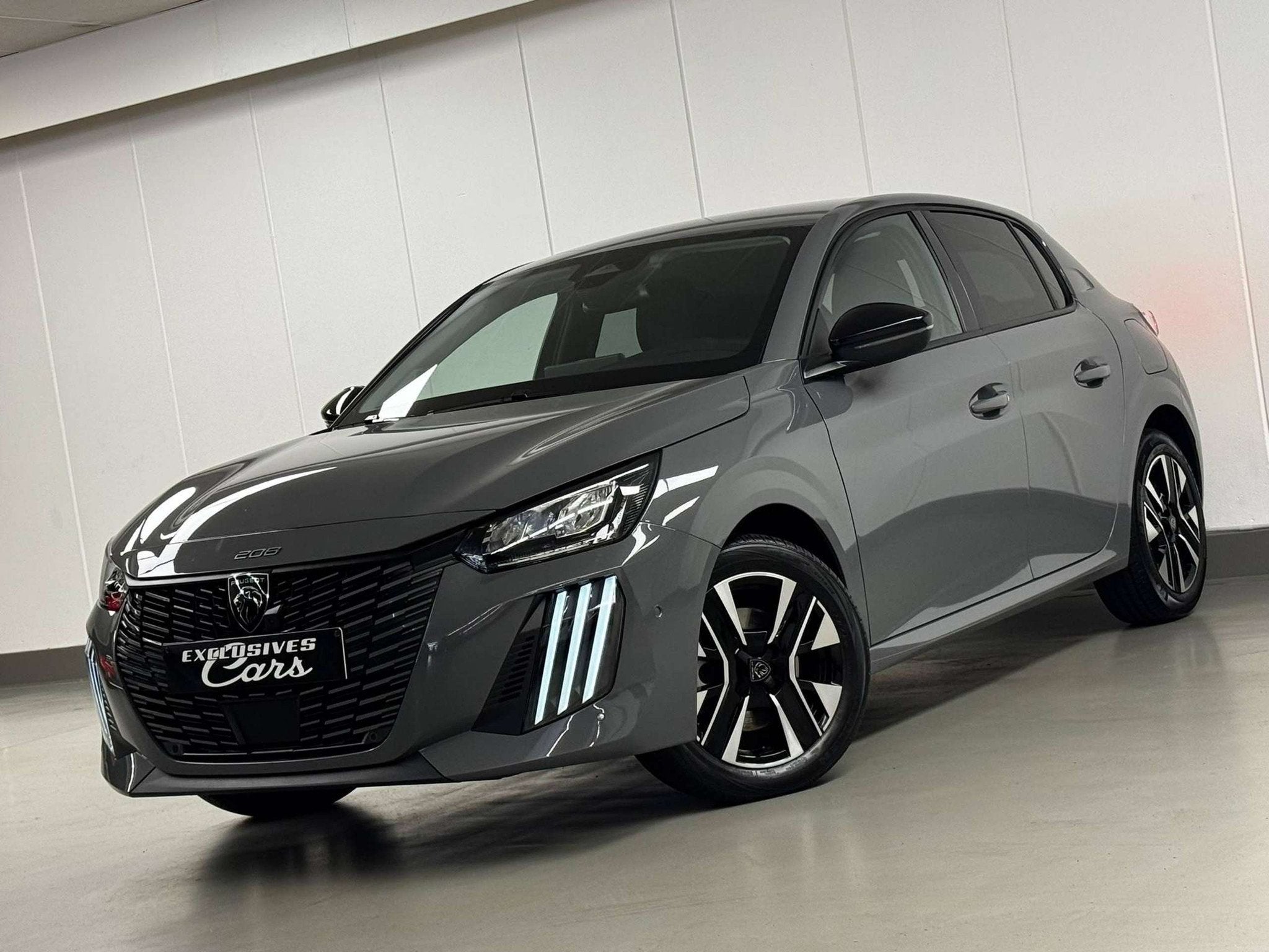 Peugeot 208 1.2 TURBO 100CV ALLURE CAMERA 360 GPS LED JA, Autos, Achat, Entreprise, Boîte manuelle, Noir