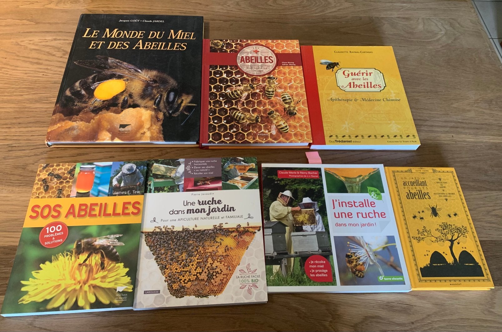 Lot de 7 livres d’apiculture, Ophalen, Zo goed als nieuw, Overige onderwerpen