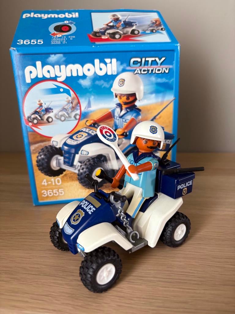 3655 strand quad, Kinderen en Baby's, Speelgoed | Playmobil, Ophalen of Verzenden, Zo goed als nieuw