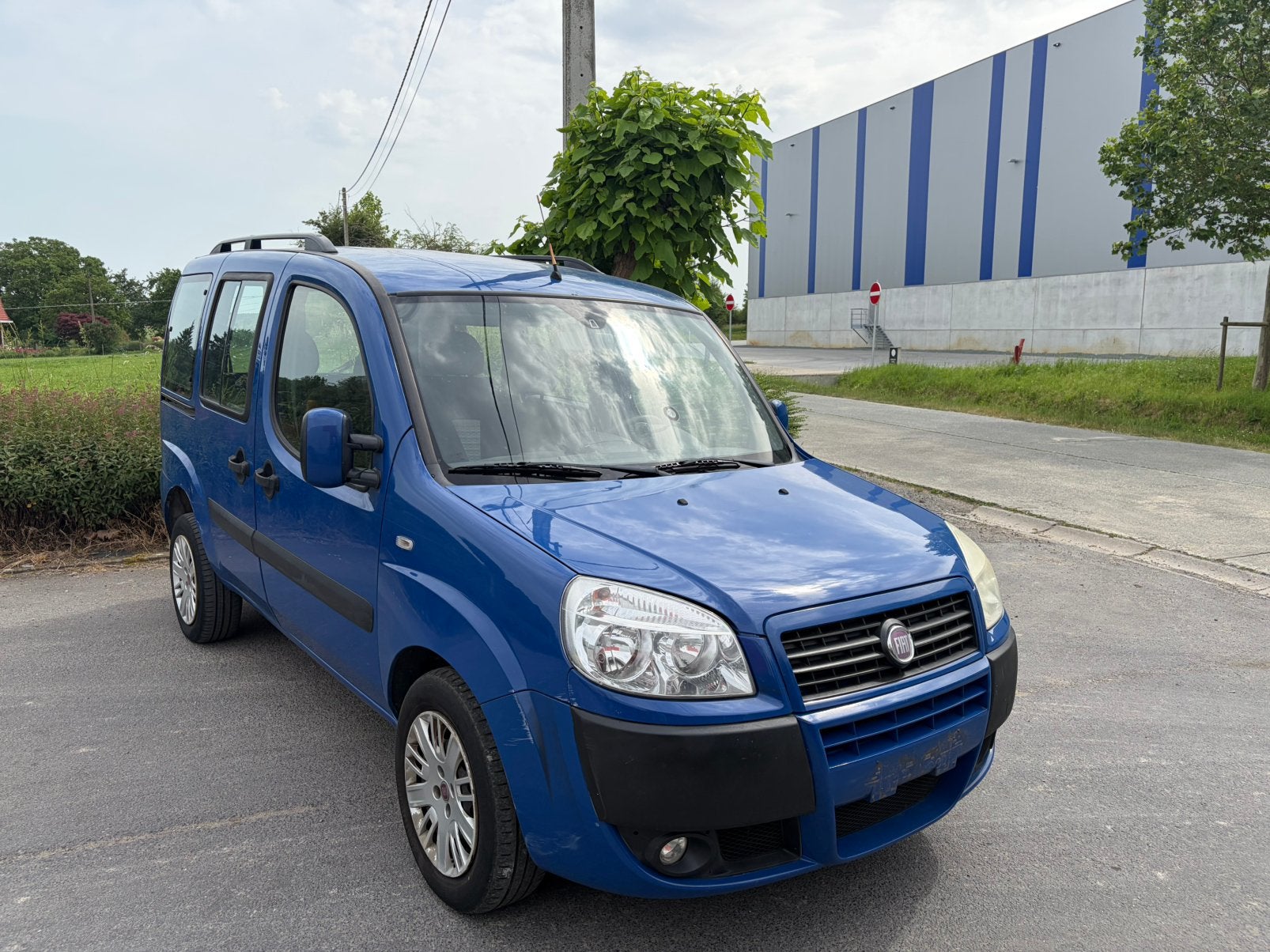 Fiat doblo 2009 Benzine ( airco ), Auto's, Doblo, Bedrijf, Handgeschakeld, Euro 4