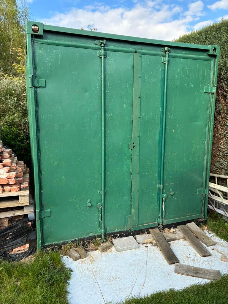 Zeecontainer 10FT te koop, Ophalen