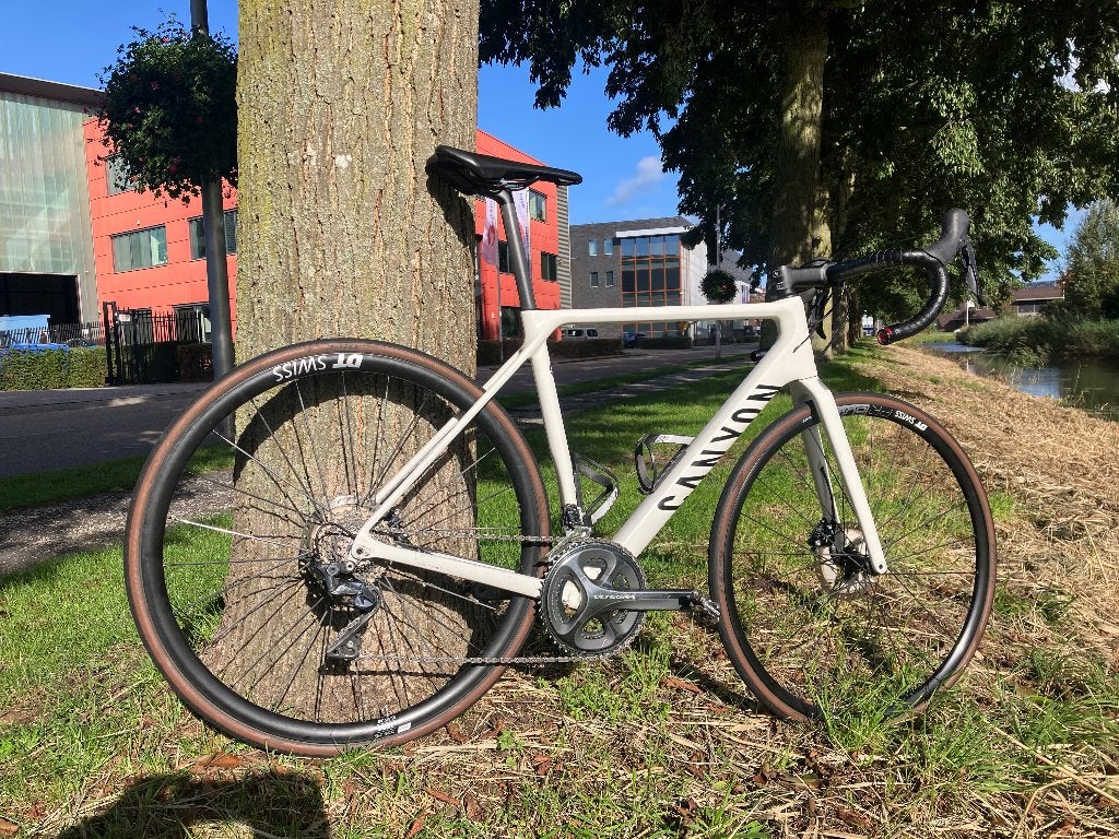 Canyon endurace cf7 racefiets maat M, Fietsen en Brommers, 28 inch, Gebruikt, Carbon, 49 tot 53 cm