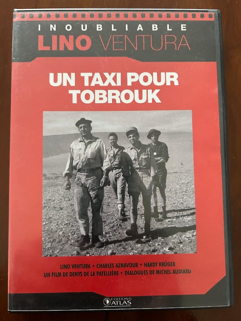DVD Un taxi pour Tobrouk - Ventura, Biraud, Aznavour, Cd's en Dvd's, Dvd's | Actie, Zo goed als nieuw, Oorlog, Ophalen