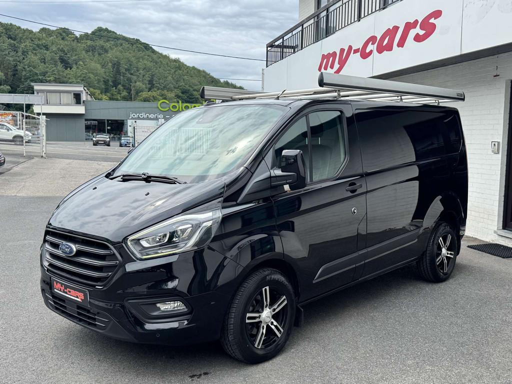 Ford Transit Custom 2.0 TDCI AUTO BLACK ÉDITION GPS CUIR XE, Autos, Achat, Entreprise, 3 places, 2051 kg