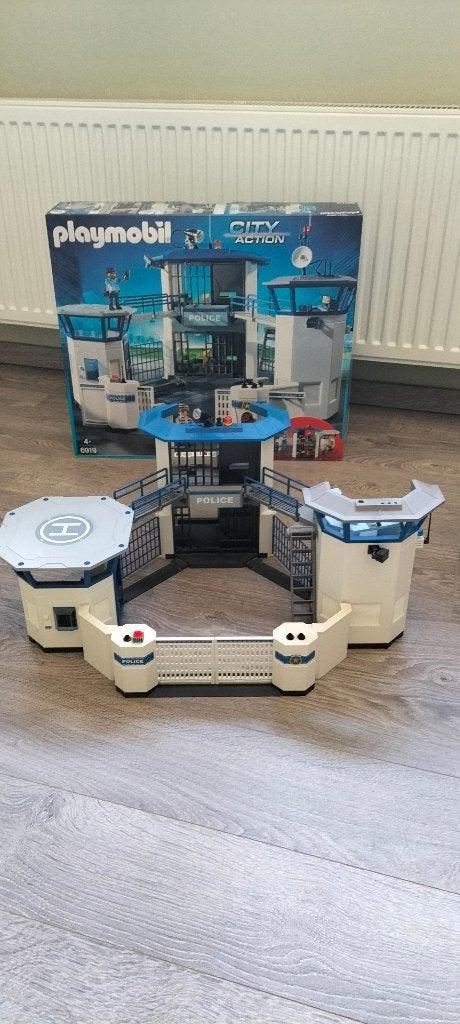 Playmobile politiekantoor, Kinderen en Baby's, Ophalen, Zo goed als nieuw, Complete set