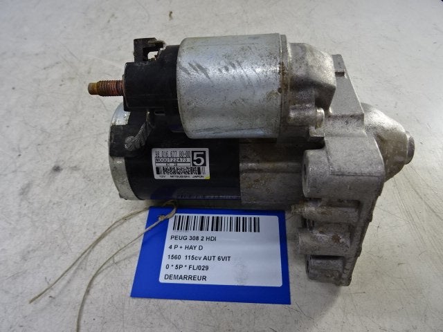 DÉMARREUR 308 (L3 / L8 / LB / LH / LP) (980166778000), Kontakt-peugeot@peugeot.com, Utilisé, Peugeot Deutschland GmbH, Bahnhofsplatz
65423  Rüsselsheim, DE