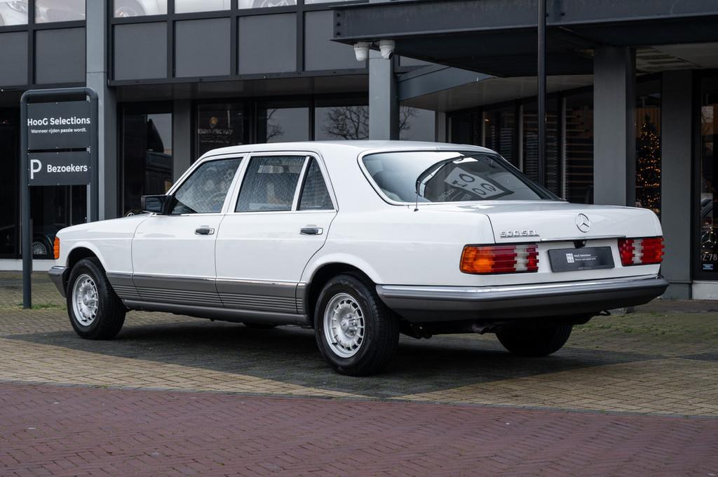 Mercedes-Benz 500-serie 500 SEL W126 (bj 1984, automaat), Auto's, Automaat, 4973 cc, Zwart, Overige brandstoffen