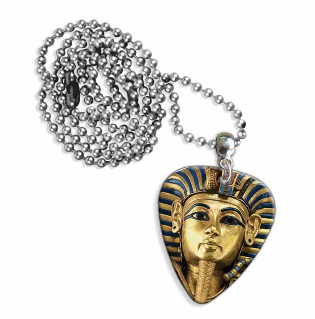 Plectrum ketting of sleutelhanger van Farao Toetanchamon, Verzamelen, Ophalen of Verzenden, Nieuw