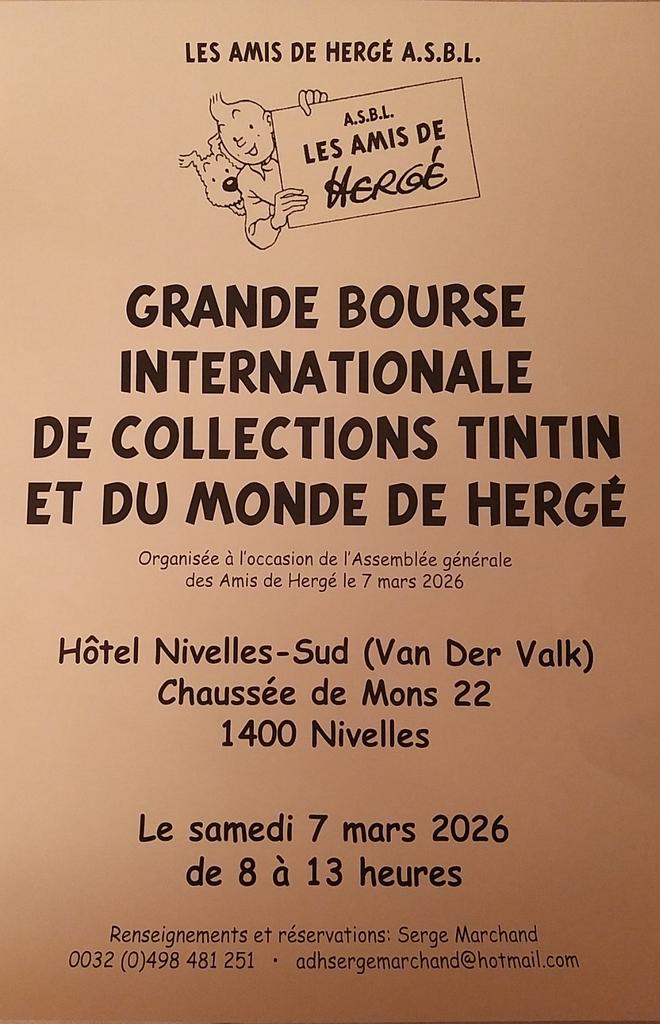 Grande bourse internationale de collection Tintin, Livres