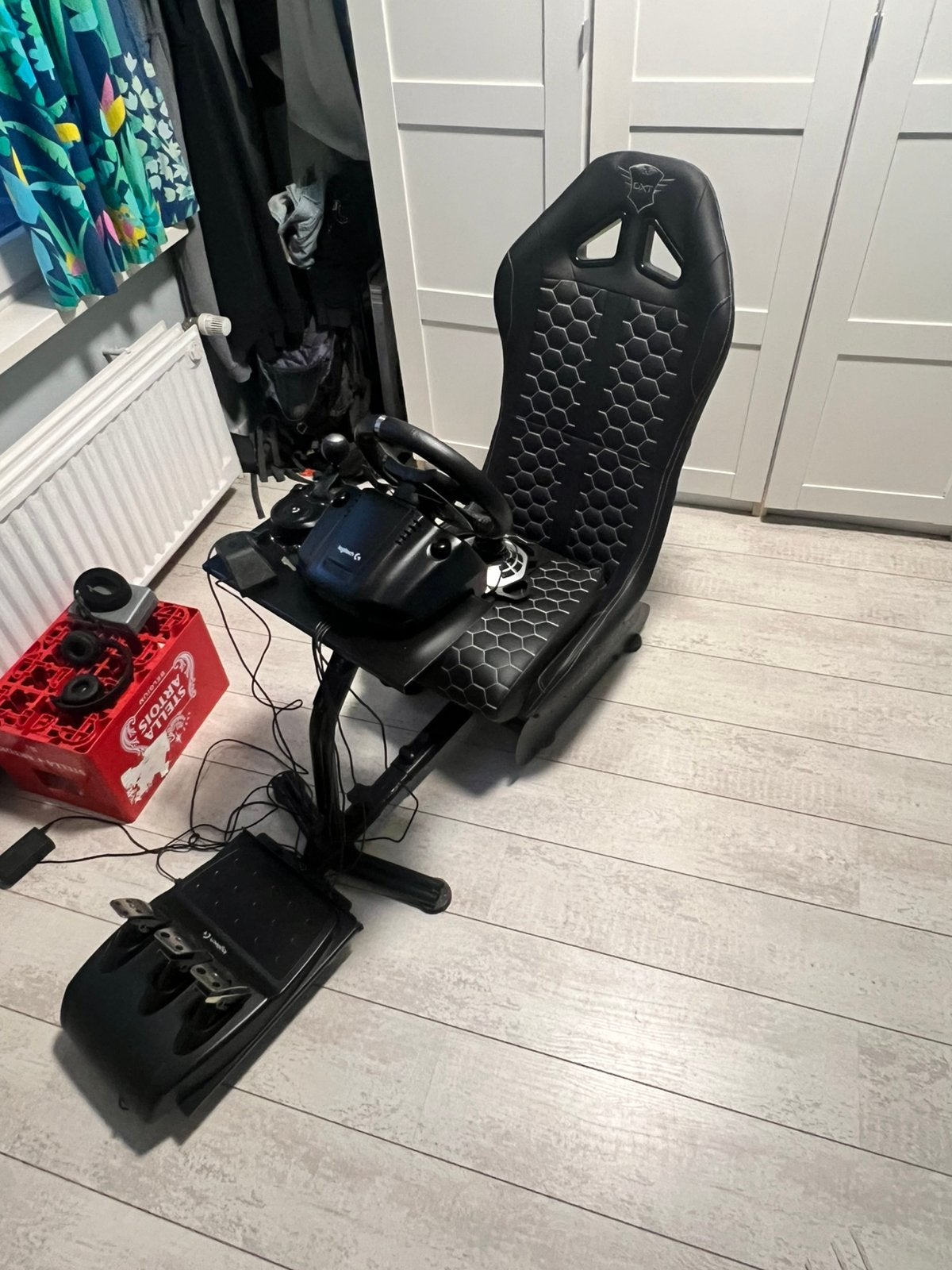 Race simulator, Ophalen, Racestoel, Gebruikt, Force feedback