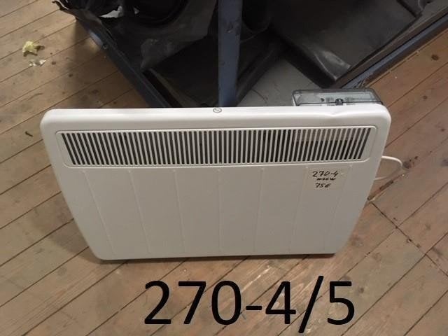 270. Dimplex Zehnder elektrisch radiator kachel, Enlèvement, Neuf, Blanc