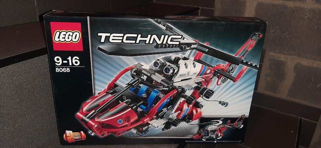 Lego Technic 8068 : Rescue Helicopter, Kinderen en Baby's, Speelgoed | Duplo en Lego, Lego, Nieuw, Ophalen of Verzenden, Technic