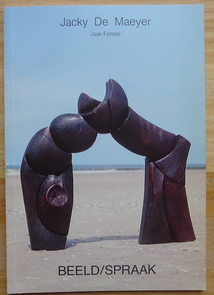 Jacky De Maeyer, monografie 1992, Beeld/Spraak, Beeldhouwkunst, Jaak Fontier, Ophalen of Verzenden, Zo goed als nieuw