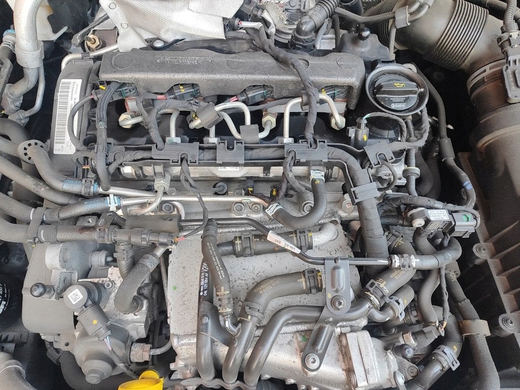 Moteur DBKA Complet SKODA SEAT GOLF LEON AUDI A3 OCTAVIA VW, Verzenden, Gebruikt, Skoda