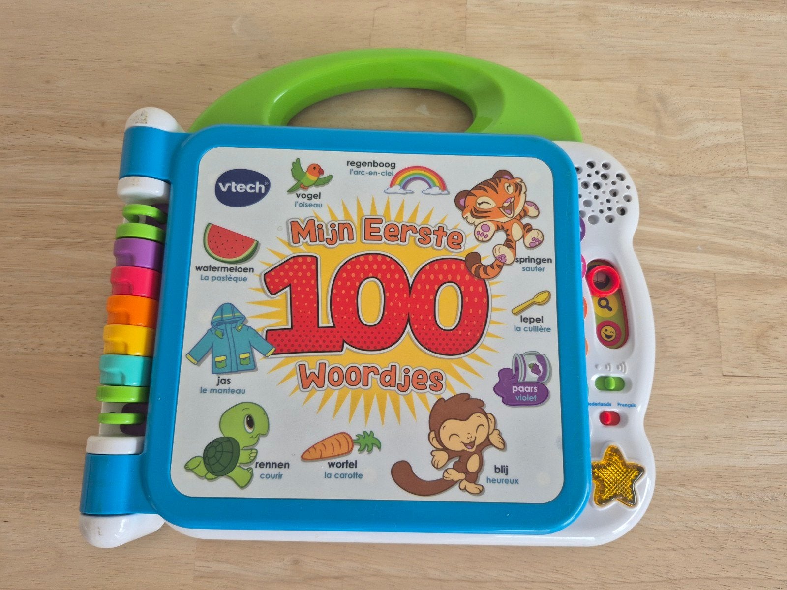interactief boekje Vtech "mijn eerste 100 woordjes", Ophalen of Verzenden