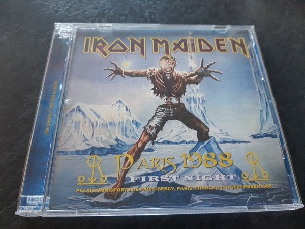 2 CD's - IRON MAIDEN - Live in Paris 1988, Import, Enlèvement ou Envoi, Album live, Hard rock
