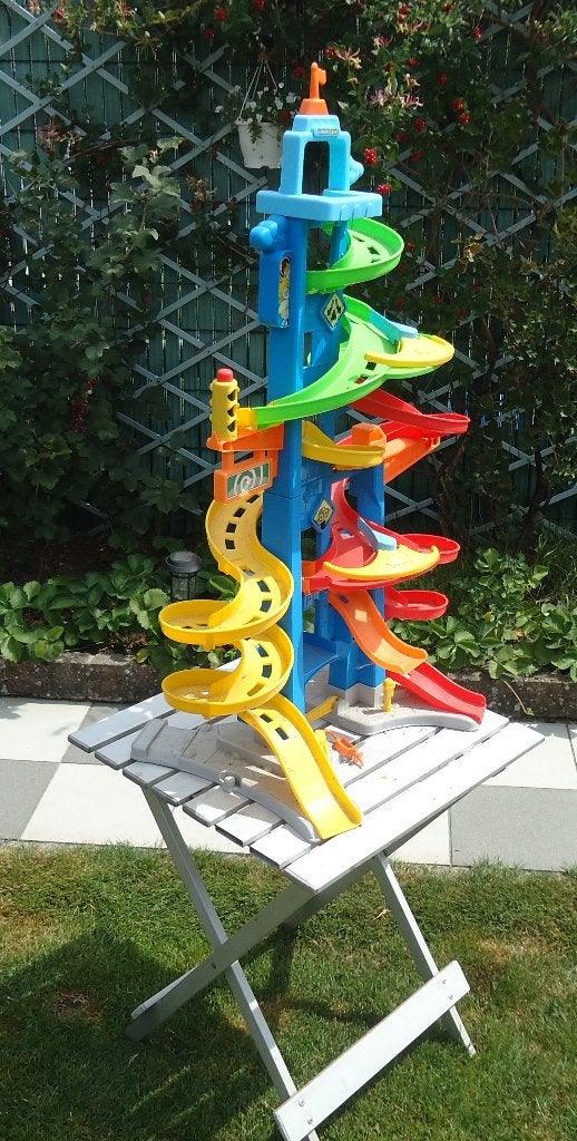 Hoge speelgoedracebaan- Fisher-Price, Ophalen, Zo goed als nieuw, Overige typen