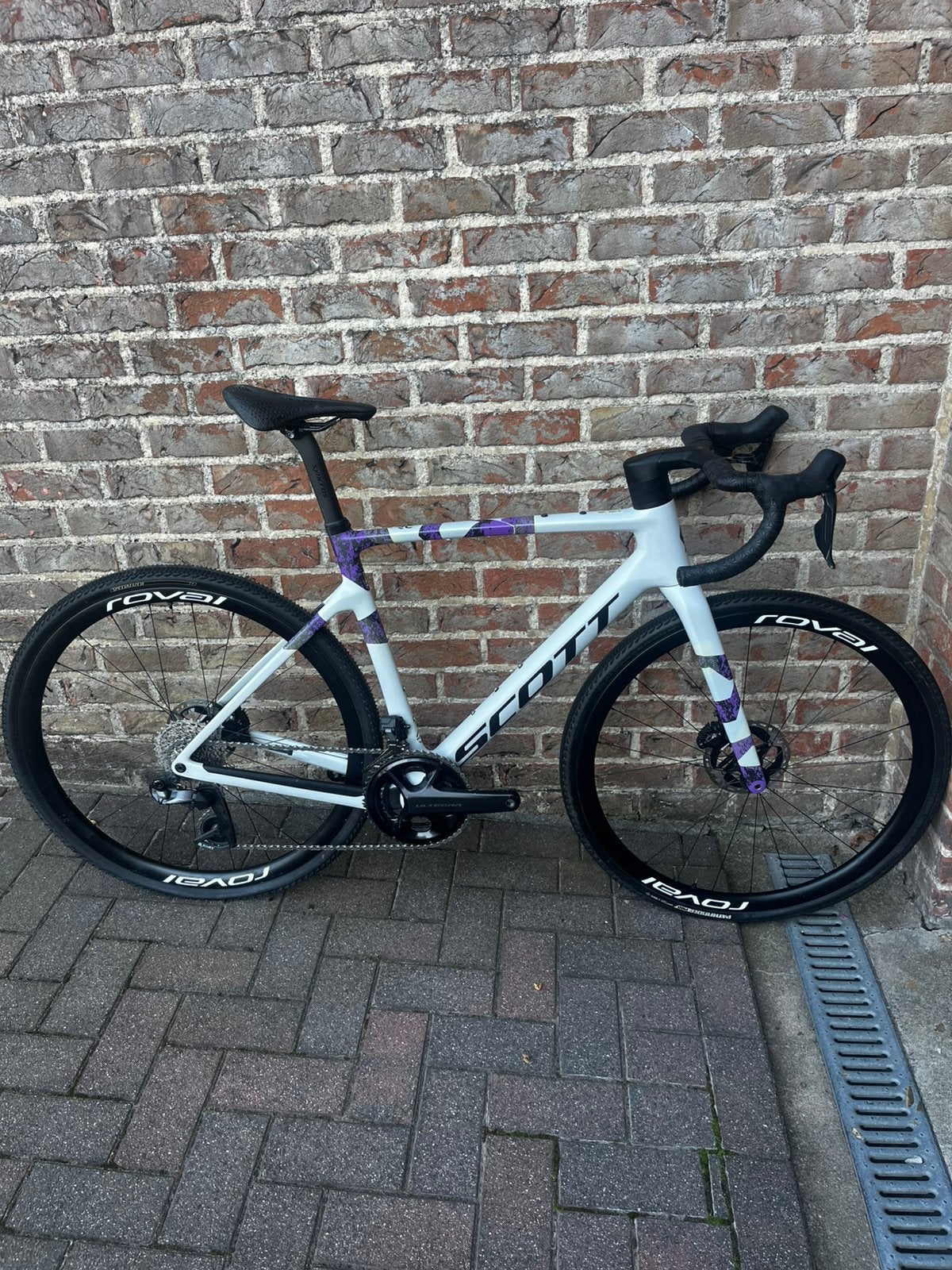 Scott addict gravel rc M, Vélos & Vélomoteurs, Enlèvement, Comme neuf, Carbone