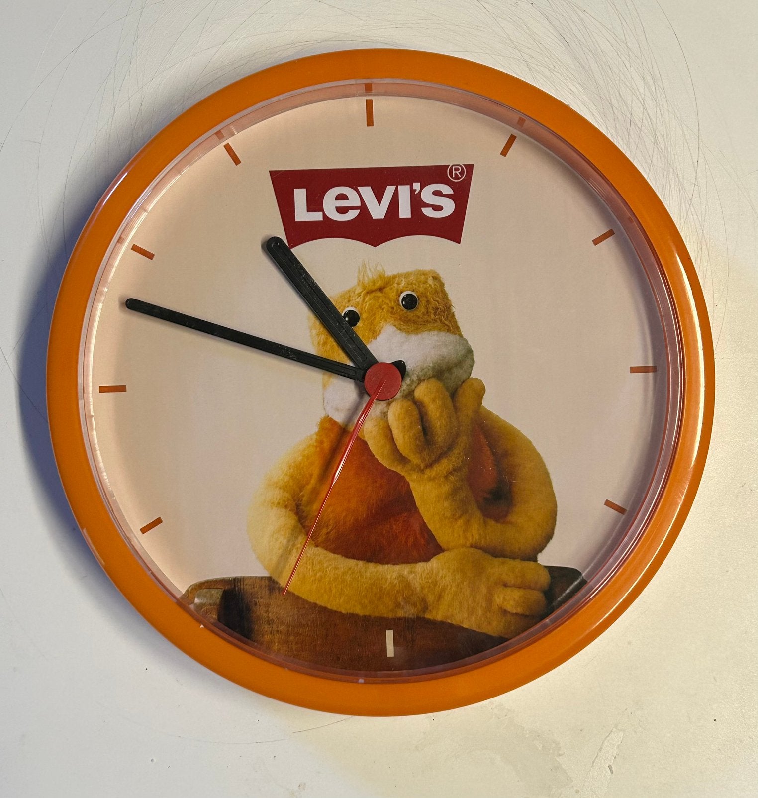 Horloge publicitaire Levî’s Mr Oizo Flat beat, Verzamelen, Ophalen of Verzenden, Zo goed als nieuw