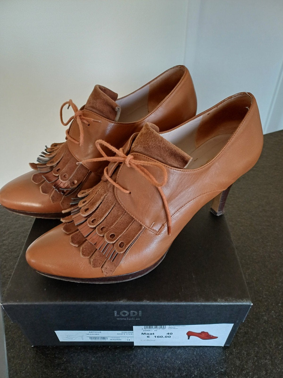 lederen schoenen Lodi, Ophalen of Verzenden