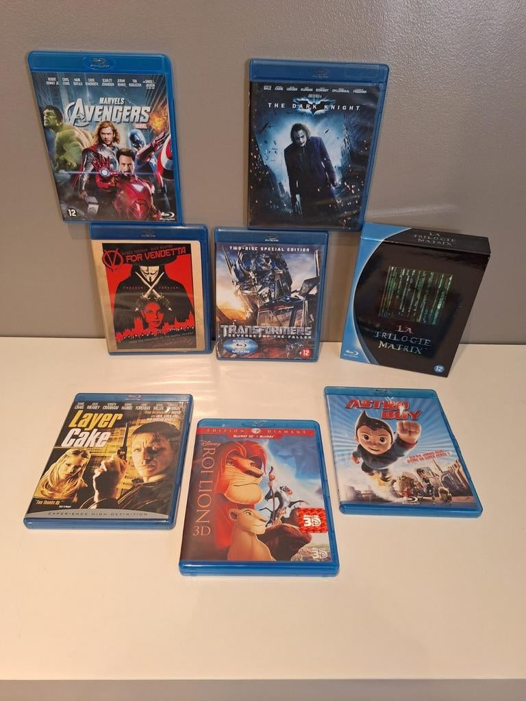 Set van 8 Blu-Ray-dvd's, Cd's en Dvd's, Ophalen of Verzenden, Boxset