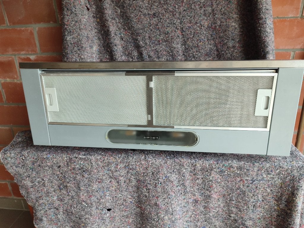 Dampkap Zanussi 92350XA, Ophalen, Onderbouw afzuigkap, Zo goed als nieuw, Inbouw
