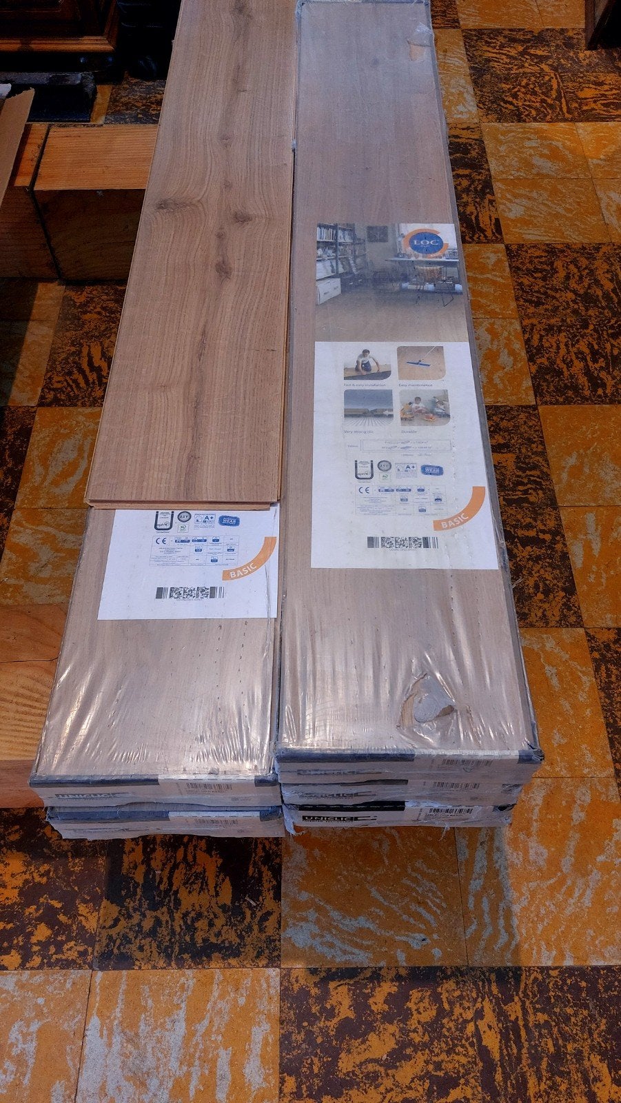 Parquet à Cliquer Montana oak nature Unilin, Ophalen, Parket