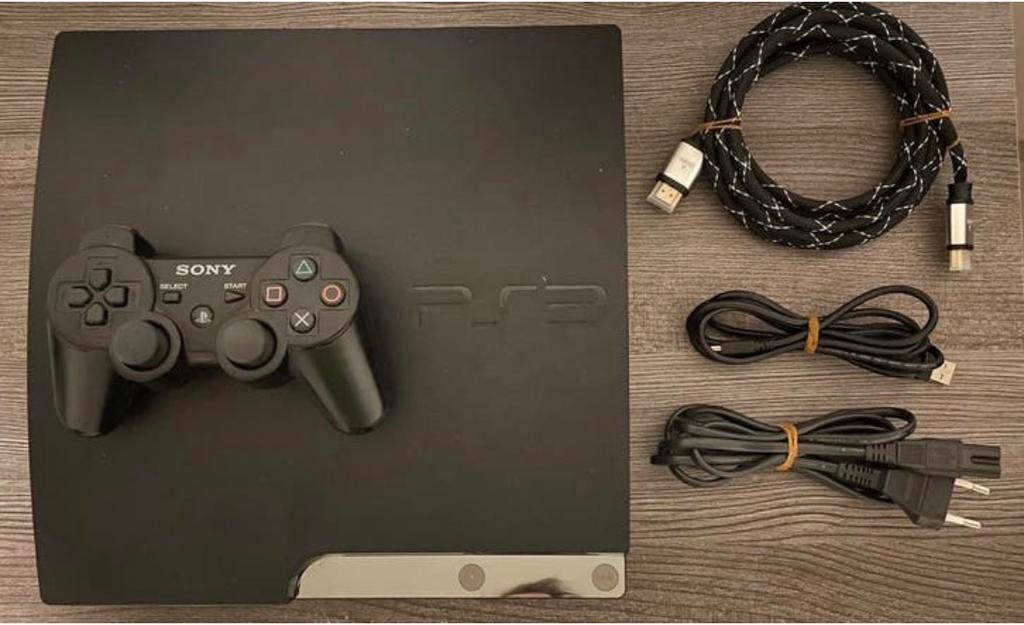 PS3 slim CECH-2504B 1TB met CFW., Games en Spelcomputers, Spelcomputers | Sony PlayStation 3, Zo goed als nieuw, Slim, Ophalen