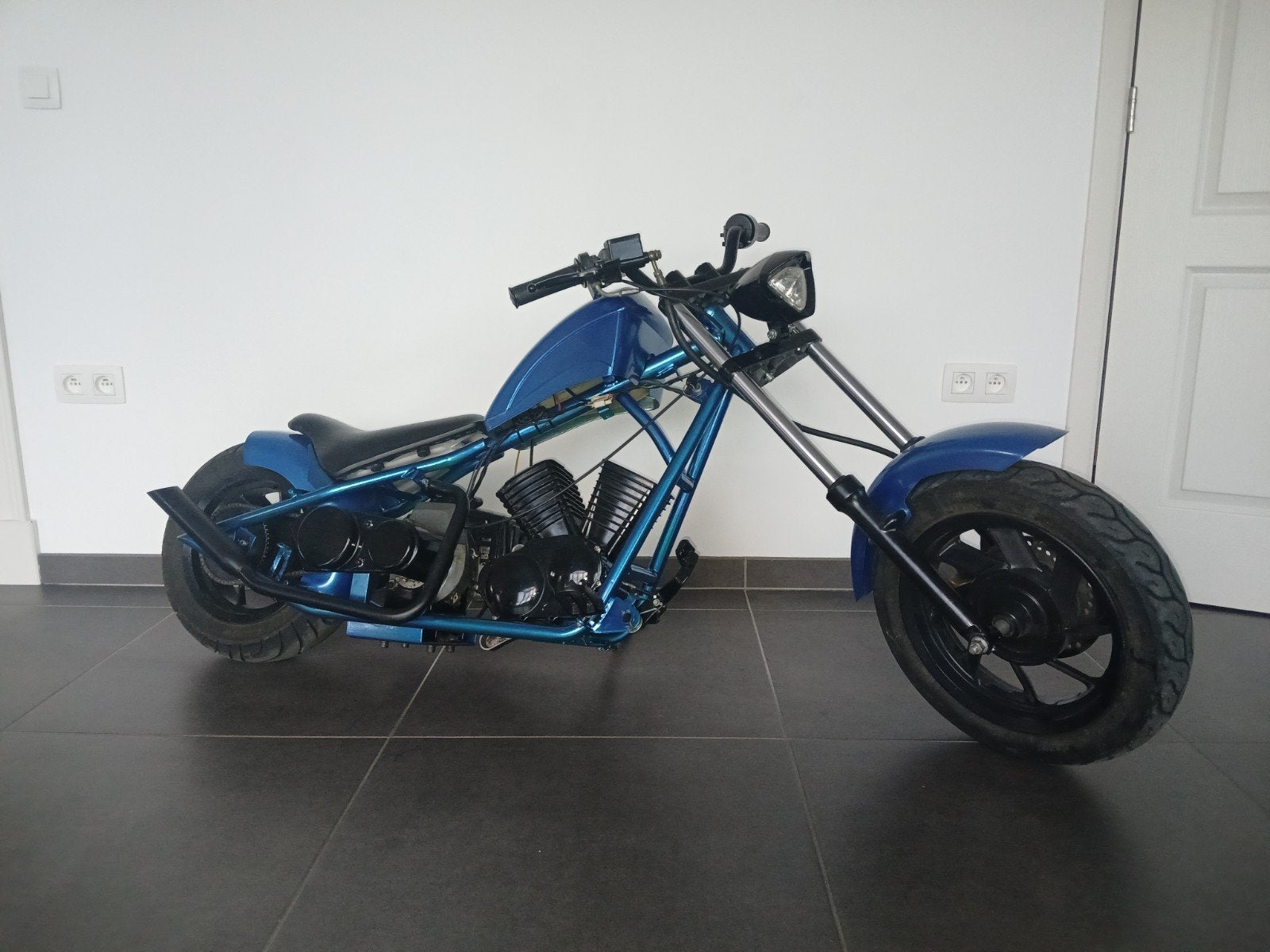 Mini chopper, Ophalen