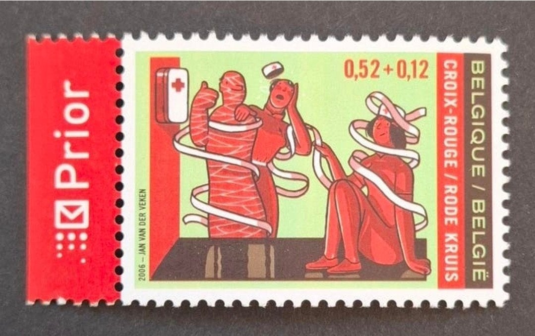 België: OBP 3525 ** Rode Kruis 2006., Postzegels en Munten, Postzegels | Europa | België, Frankeerzegel, Ophalen of Verzenden