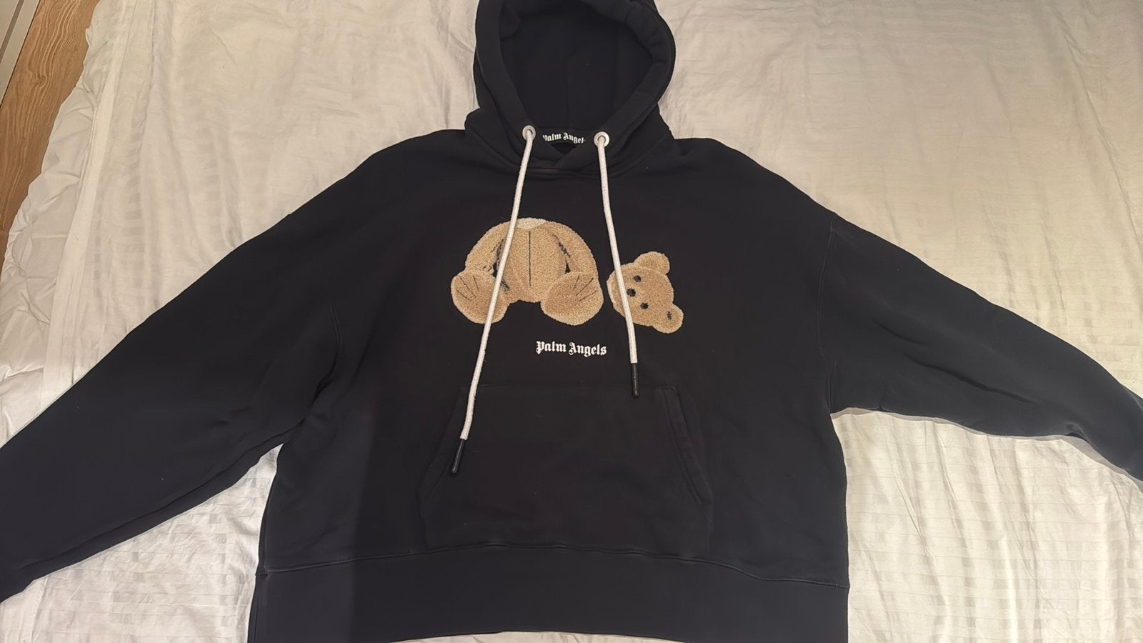 Nouveau!! Palm Angels Bear Hoodie, Enlèvement, Comme neuf, Taille 48/50 (M), Noir