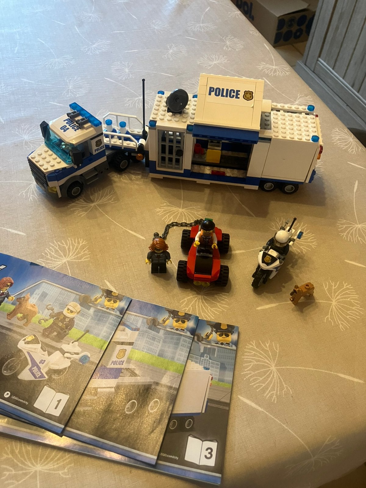 Lego city 60139 mobile command center, Ophalen, Zo goed als nieuw, Lego, City