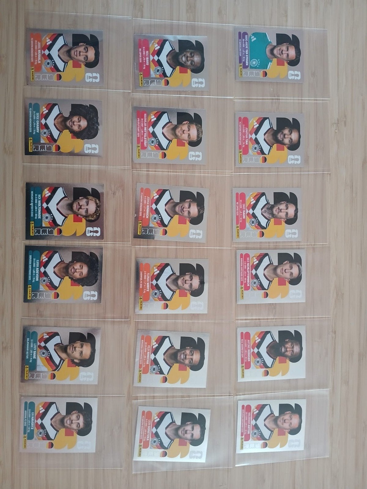 A VENDRE LOT DE CARTE ARGENTÉ PANINI, Enlèvement ou Envoi