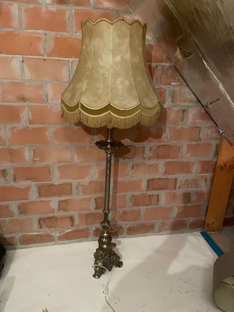 Antieke Staande lamp, Ophalen, Gebruikt, 150 tot 200 cm
