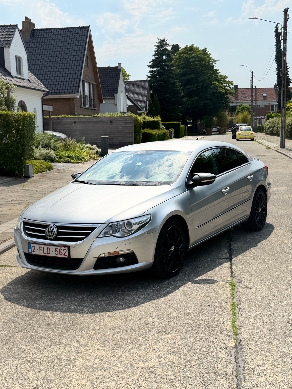 Volkswagen Passat CC, Auto's, Automaat, Euro 5, Passat CC, Zwart