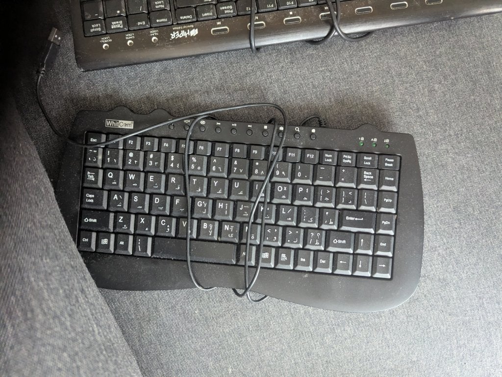 computer keyboard, Computers en Software, Ophalen of Verzenden, Qwerty, Gebruikt
