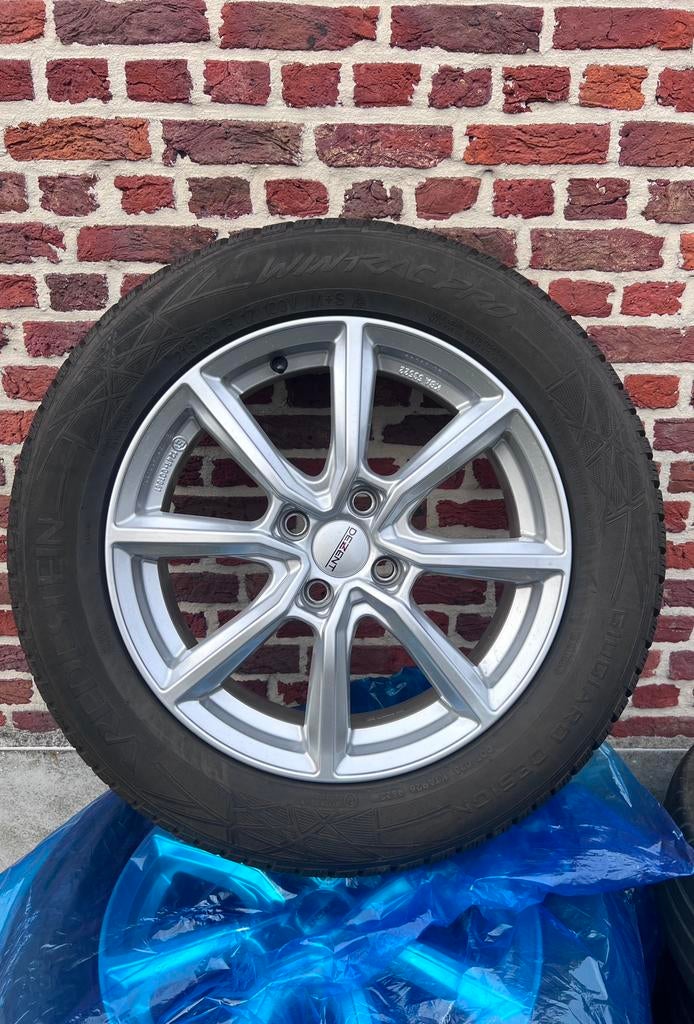 DEZENT velgen 17” met bijna nieuwe winterbanden – set van 4, Auto-onderdelen, Banden en Velgen, Ophalen, Banden en Velgen, Nieuw