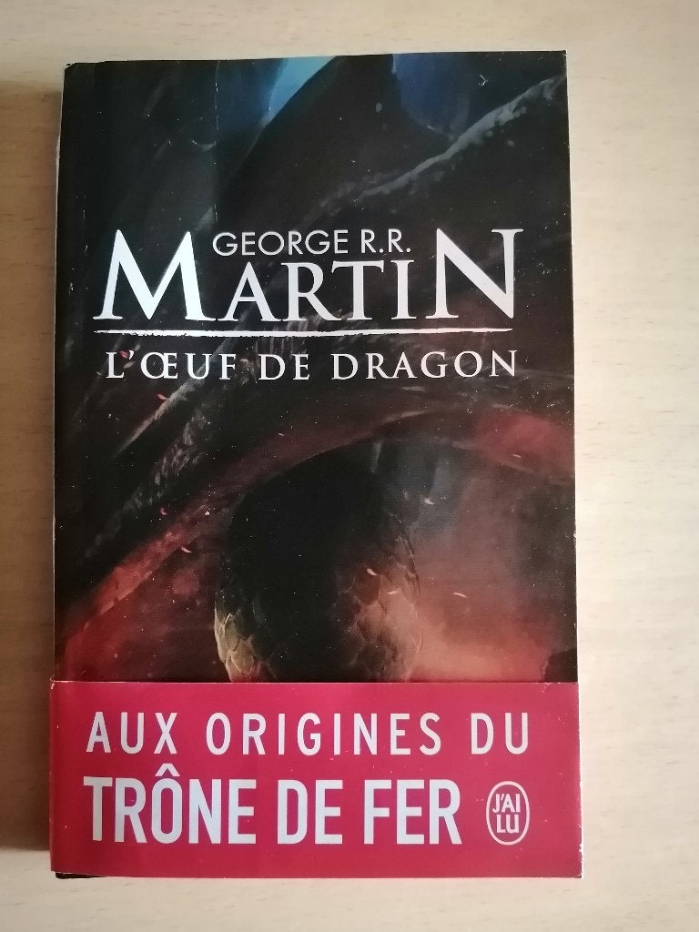 L'Oeuf de dragon 90 ans avant le Trône de Fer de G.R. Martin, Livres, Enlèvement ou Envoi