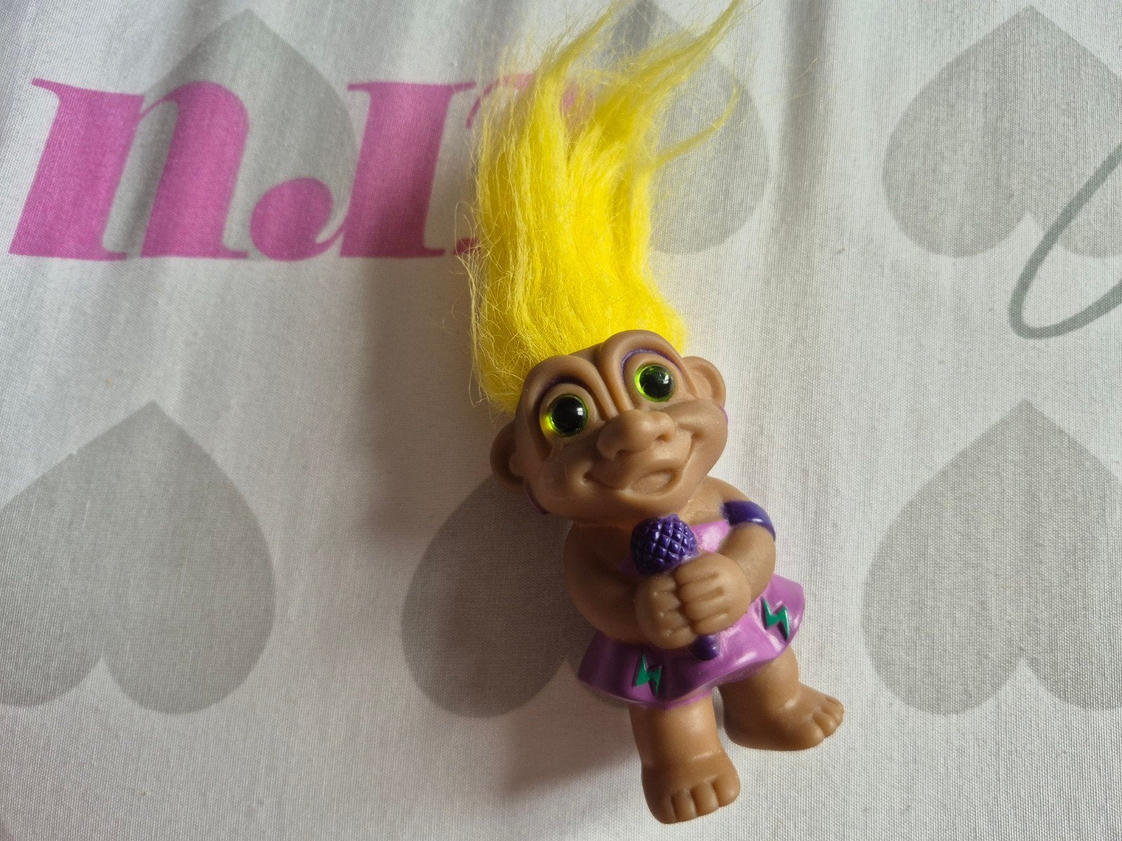 troll vintage popje goede staat 8cm, Ophalen of Verzenden