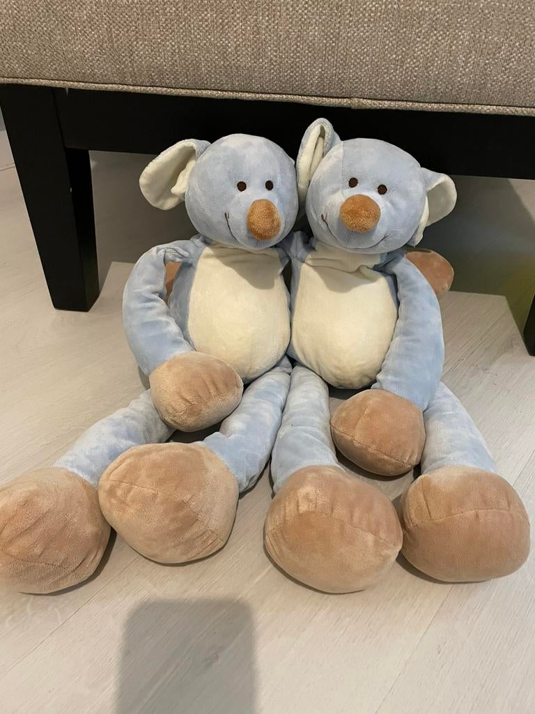 2 knuffels, Ophalen, Zo goed als nieuw