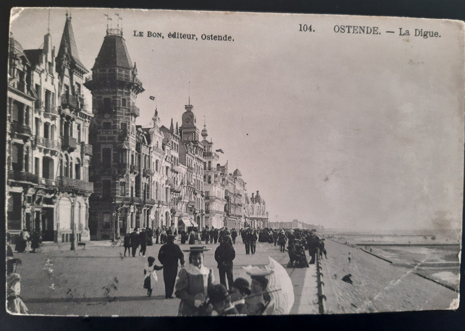 OSTENDE la digue ZEEDIJK !, Enlèvement ou Envoi