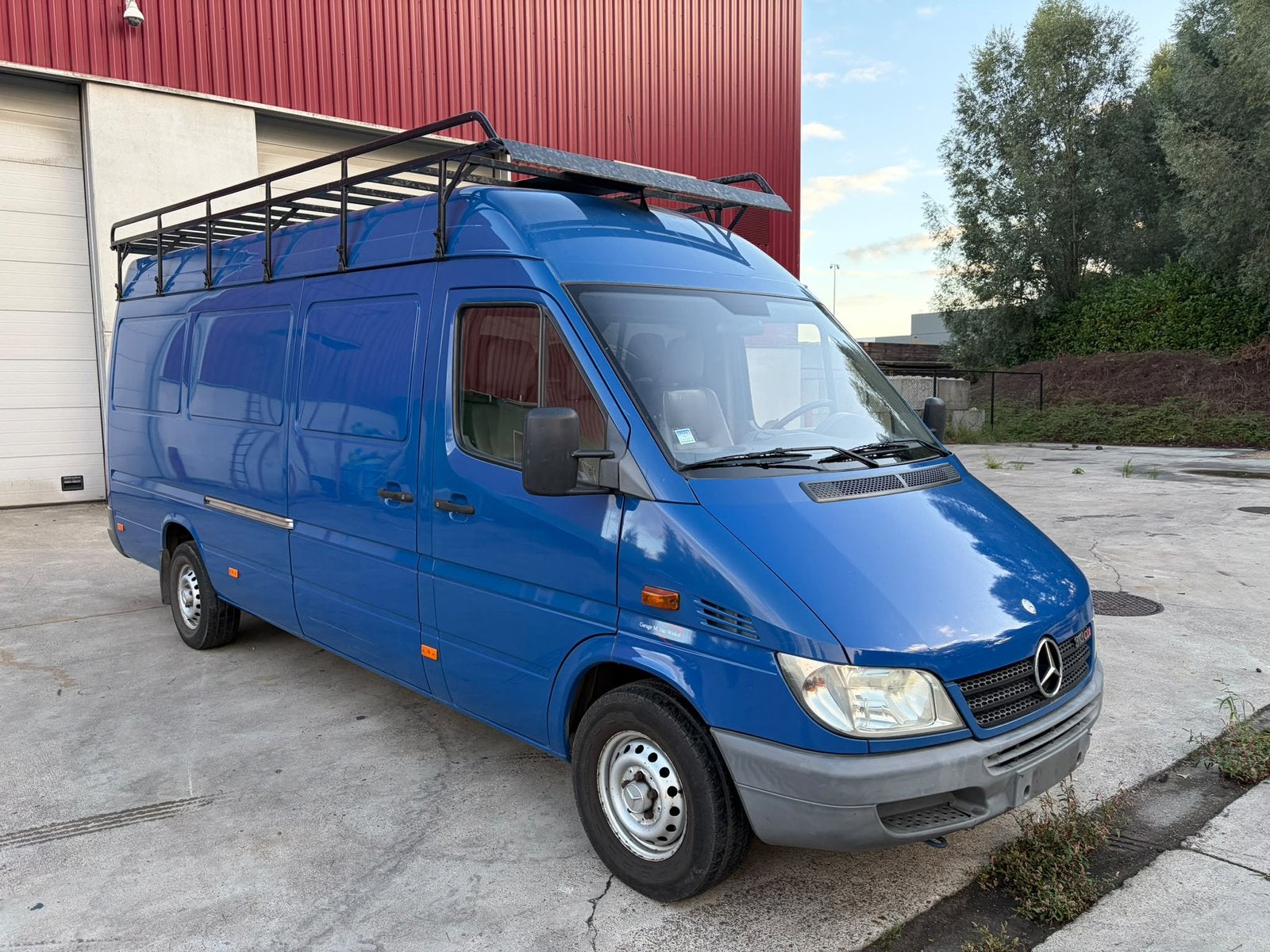 Mercedes Sprinter 313CDI maxi, Autos, Cuir, Achat, 3 places, Boîte manuelle