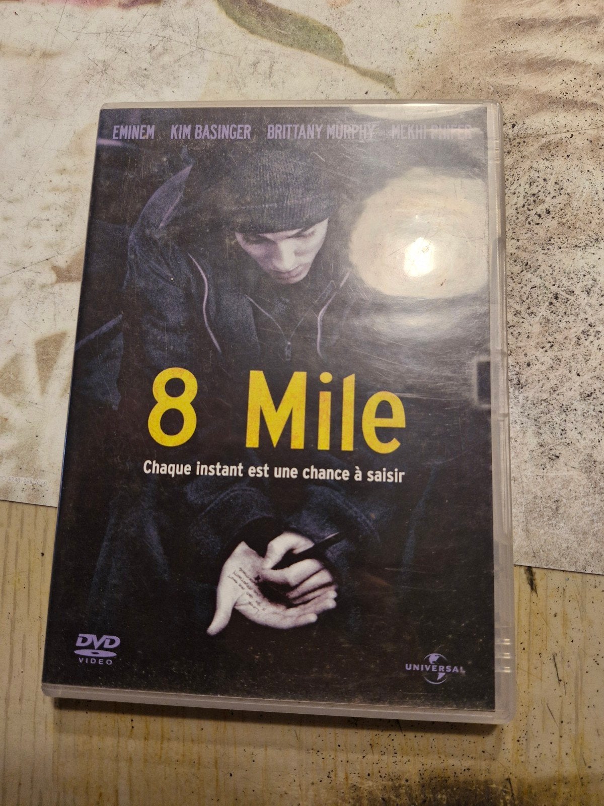 dvd 8 mile, Ophalen of Verzenden, Zo goed als nieuw, Frans
