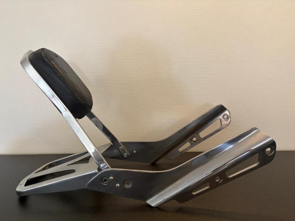 Sissybar rugsteun met bagagerek, Motoren, Ophalen of Verzenden, Gebruikt