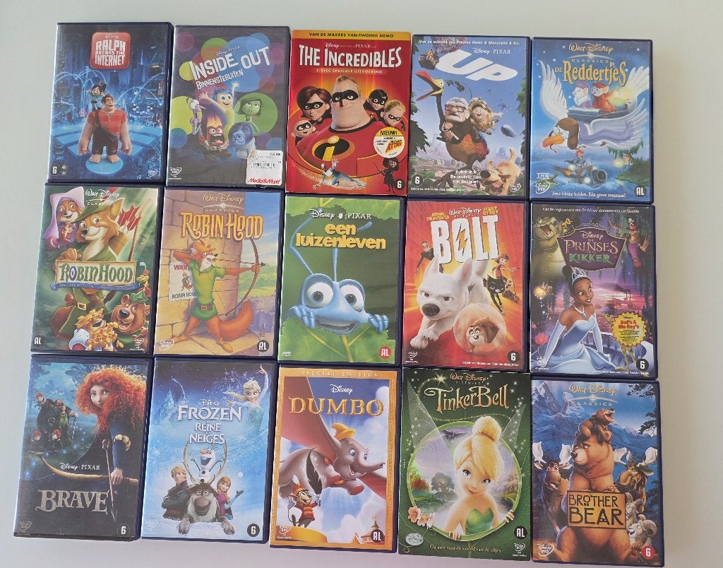 Walt Disney films (DVD), Ophalen of Verzenden