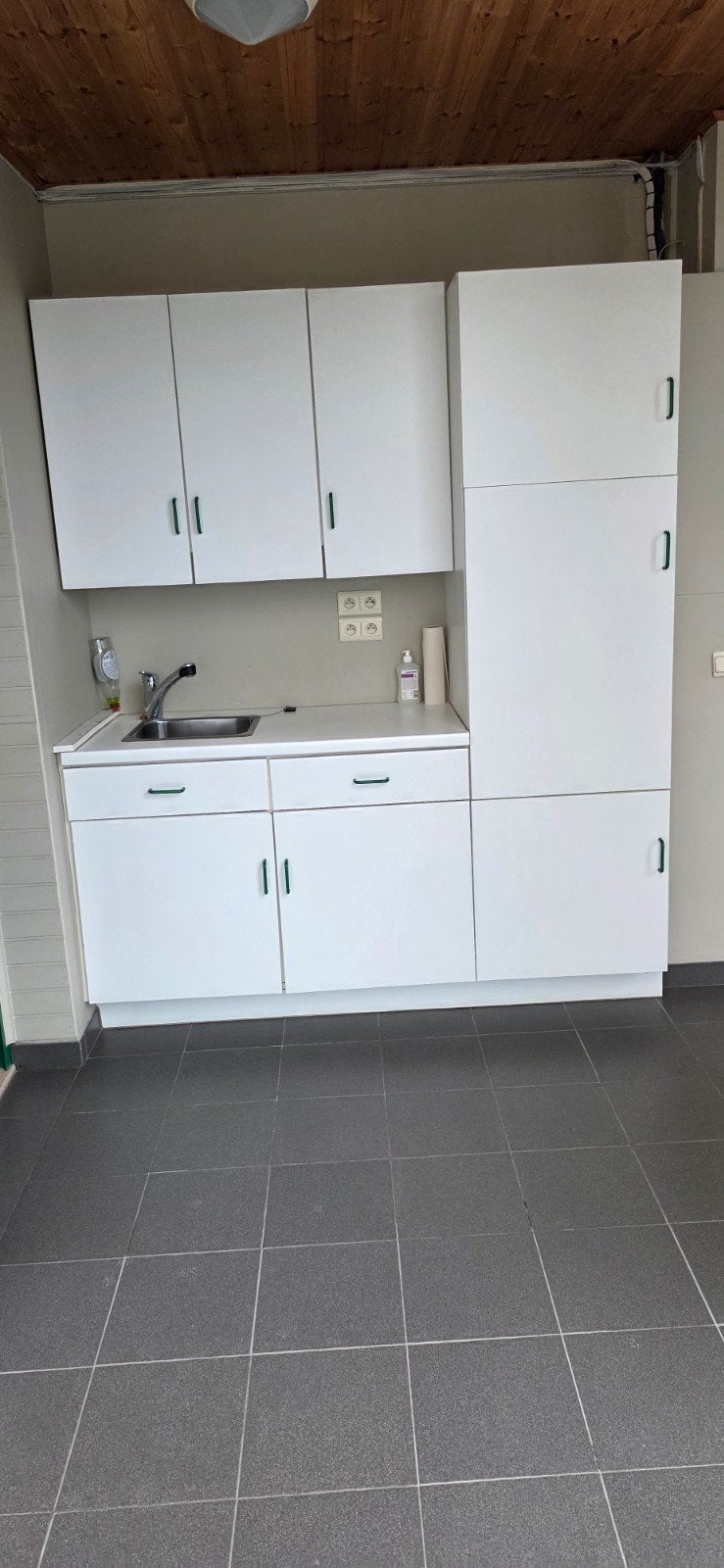 Gratis keuken. Zelf uit te breken., Ophalen