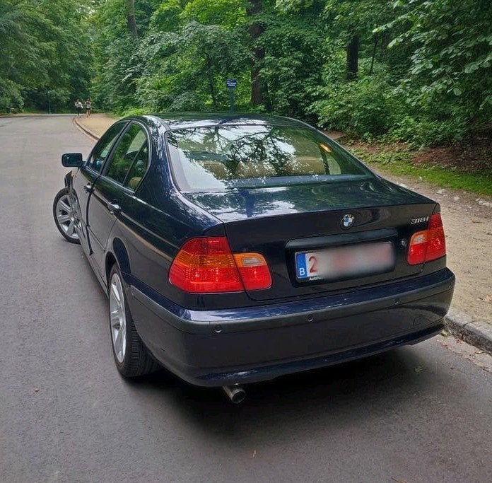 BMW 318i E46, 2.0i benzine, handgeschakeld. Restauratie, Auto's, BMW, Achterwielaandrijving, 1995 cc, Beige, 4 cilinders
