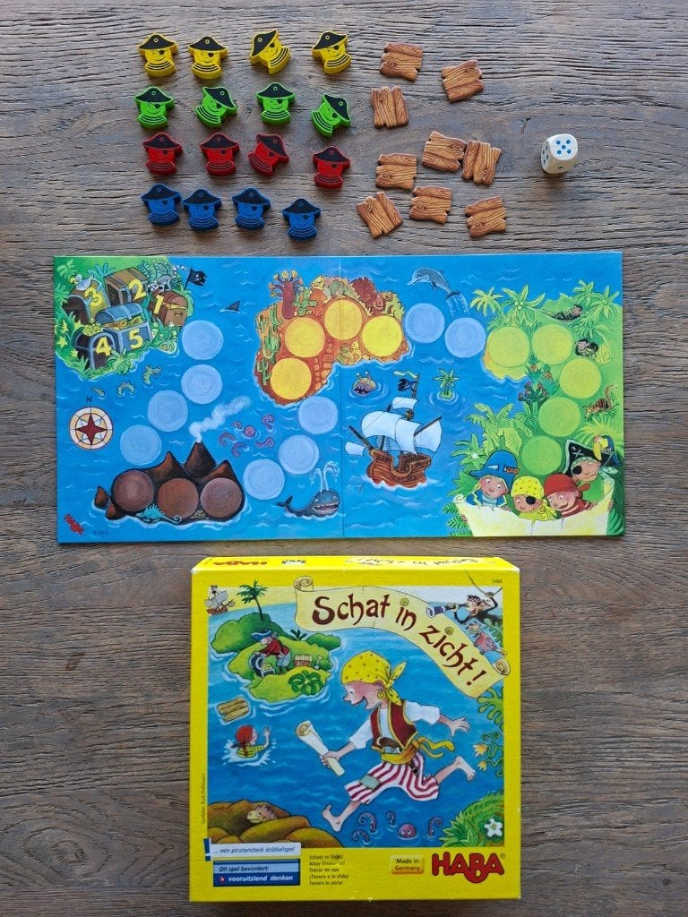 Haba Schat in zicht, Kinderen en Baby's, Speelgoed | Educatief en Creatief, Ophalen, Zo goed als nieuw